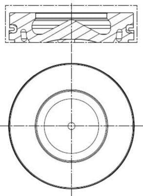 PISTON SEGMAN 84.50mm BMW E60 E87 E90 E92 E93 F10 F20 F30 F32 F33 F34 F36 E83 E84 F25 F15 MINI R55>R61
