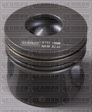 PİSTON SEGMAN CONNECT 1.8 TDCI 75PS 02> 1.00 FARKLI ÇAP: 82.50MM