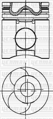 PISTON SEGMAN Q109.23MM STD -NAVISTAR