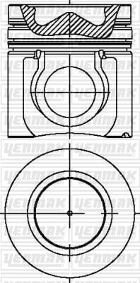 PISTON SEGMAN Q112.01MM STD -FORD-ECOTORQ NHDD YENİ FORD CARGO 1824-2524-2530-3230-4030