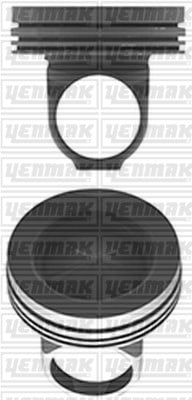 PISTON SEGMAN Q144.0MM STD -VOLVO-D16C