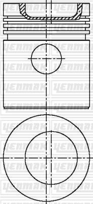 PISTON SEGMAN Q91.48MM STD -PERKINS-D 3.152