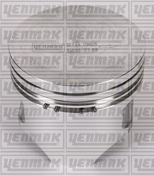 PİSTON SEGMAN STD 71.91MM FIESTA 08>17 1.25 EFI 16V ZETEC BENZINLI