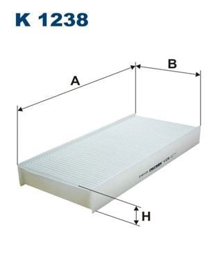 POLEN FİLTRESİ CITROEN JUMPY 07>16 PEUGEOT EXPERT 07>16 1.6-2.0 HDI SCUDO 1.6-2.0 D MTJ