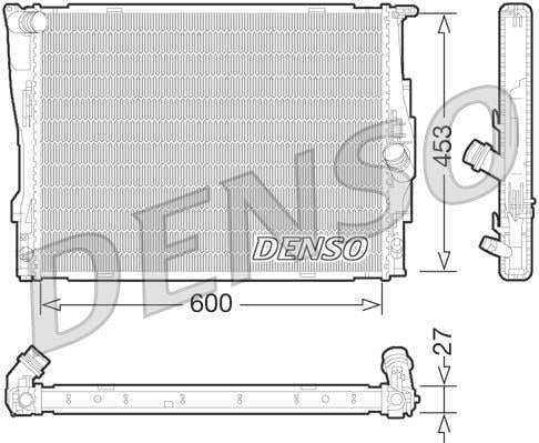 RADİATOR. ENGİNE COOLİNG BMW 1 E81. E87 03-12