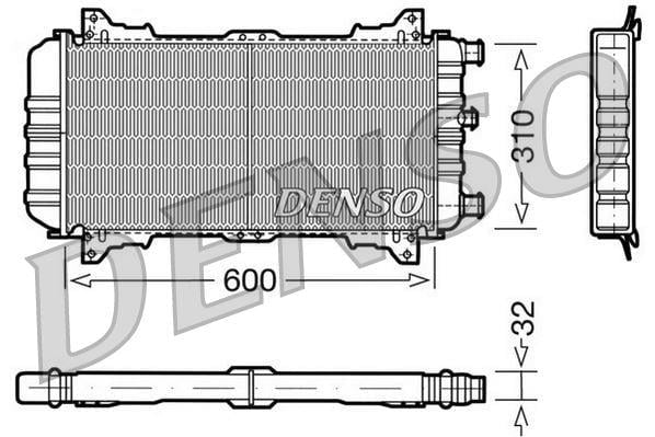 RADİATOR. ENGİNE COOLİNG FORD ESCORT III 80-86