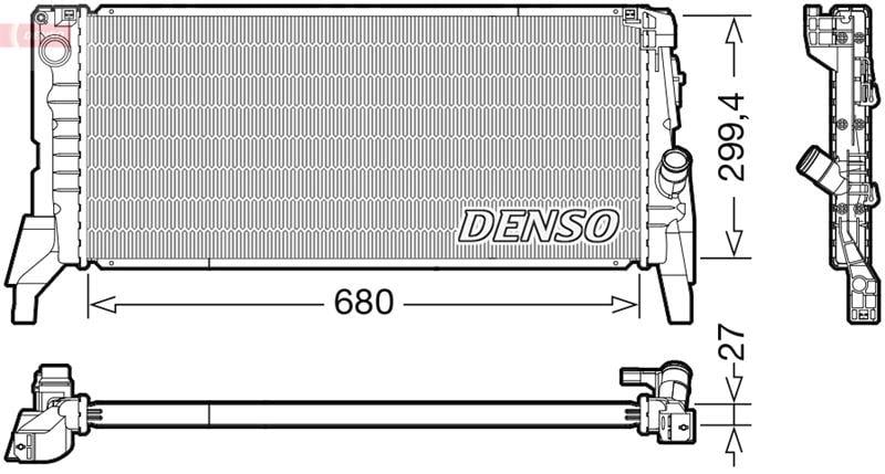 RADİATOR. ENGİNE COOLİNG MINI MINI F55. F56 13-