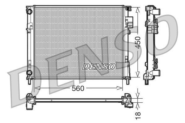RADİATOR. ENGİNE COOLİNG NISSAN PRIMASTAR 01-