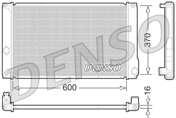 RADİATOR. ENGİNE COOLİNG TOYOTA AURIS E18 12-18