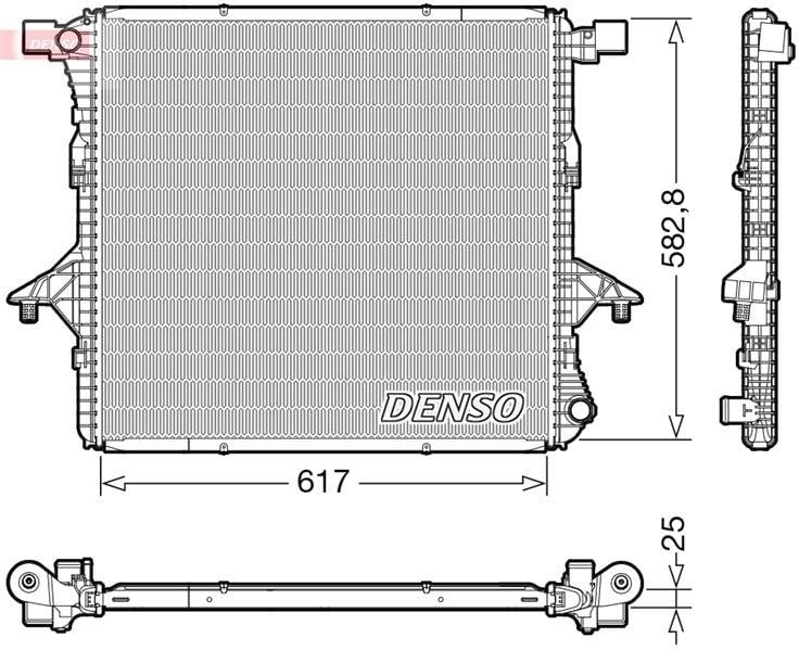 RADİATOR. ENGİNE COOLİNG VW AMAROK 2H. S1 10-