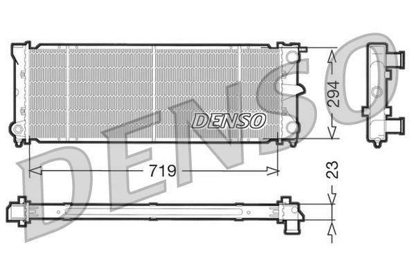 RADİATOR. ENGİNE COOLİNG VW GOLF III 1H. 1E 91-99