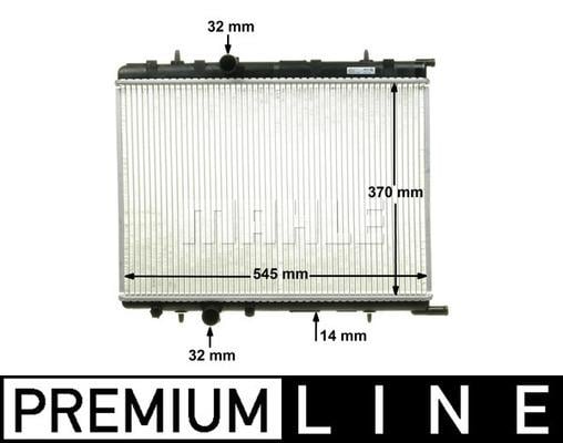 RADYATÖR 307 00>C4 04>1.4 16V-1.6 16V-PARTNER-BERLINGO 97>2.0 HDI 00> AC KLİMASIZ MEK 562.8x378x27