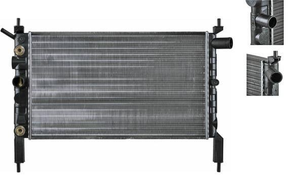 RADYATÖR BRAZİNG ASTRA F 93-98 1.4I-1.6I-2.0I KLİMASIZ OTOMATİK 525x320x26