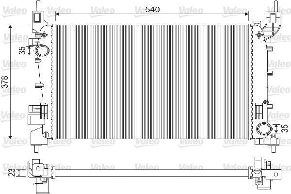 RADYATÖR FIAT LINEA 1.4 PUNTO 1.2 1.4