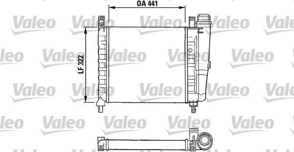RADYATÖR FIAT UNO CS 1.1 AC- 87>