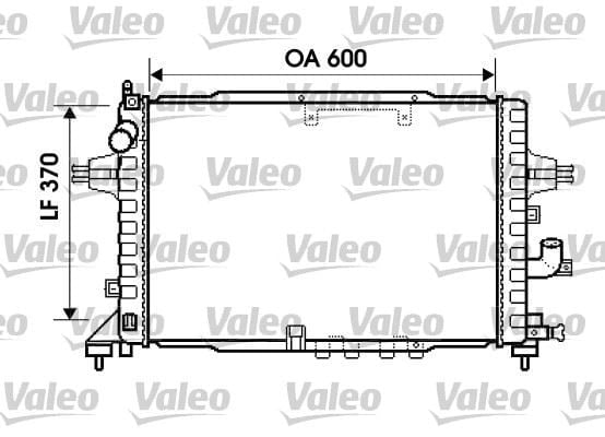 RADYATÖR OPEL ASTRA H 1.7 CDTI. 2.0 DTI AC- 04>