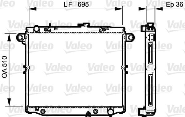 RADYATÖR Toyota Land Cruiser 01/98