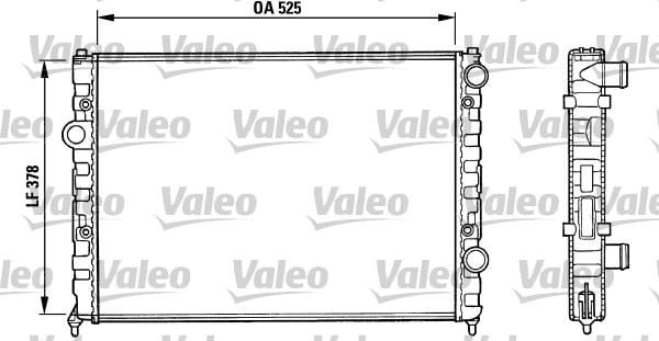 RADYATÖR VW PASSAT IV 1.6