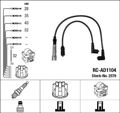 RC-AD1104 ATEŞLEME KABLOSU
