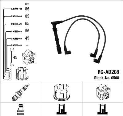 RC-AD208 ATEŞLEME KABLOSU