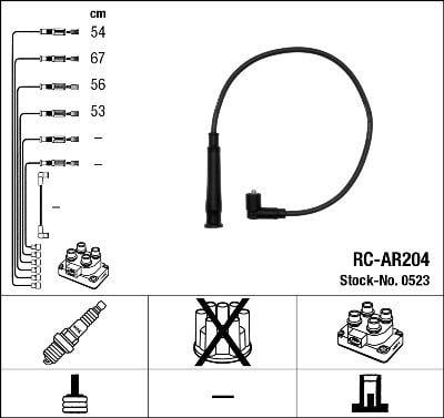 RC-AR204 ATEŞLEME KABLOSU