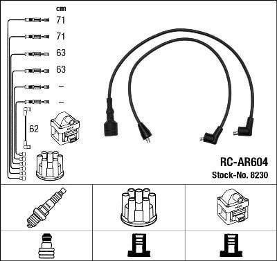 RC-AR604 ATEŞLEME KABLOSU
