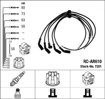 RC-AR610 ATEŞLEME KABLOSU