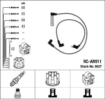 RC-AR911 ATEŞLEME KABLOSU