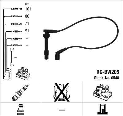 RC-BW205 ATEŞLEME KABLOSU