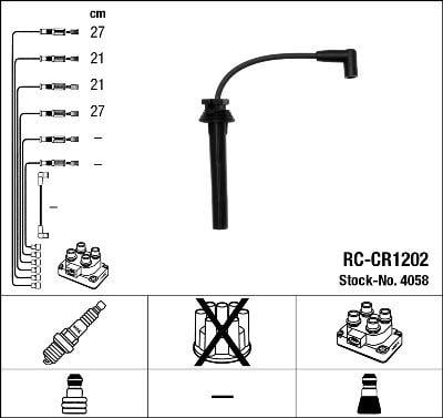 RC-CR1202 ATEŞLEME KABLOSU