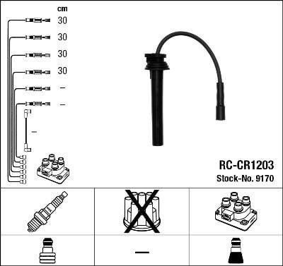 RC-CR1203 ATEŞLEME KABLOSU