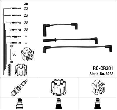 RC-CR301 ATEŞLEME KABLOSU