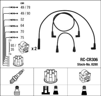RC-CR306 ATEŞLEME KABLOSU