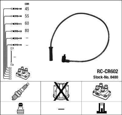 RC-CR602 ATEŞLEME KABLOSU
