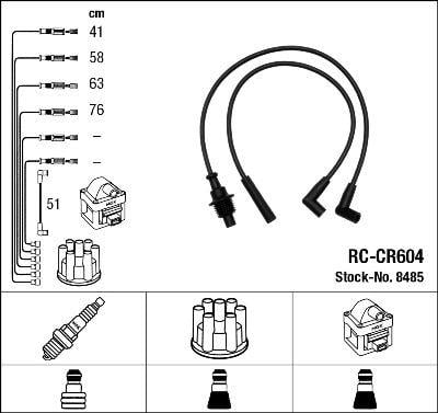 RC-CR604 ATEŞLEME KABLOSU