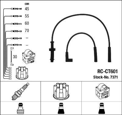 RC-CT601 ATEŞLEME KABLOSU