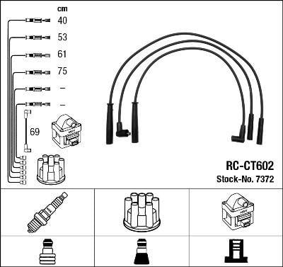 RC-CT602 ATEŞLEME KABLOSU