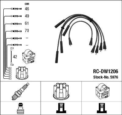 RC-DW1206 ATEŞLEME KABLOSU