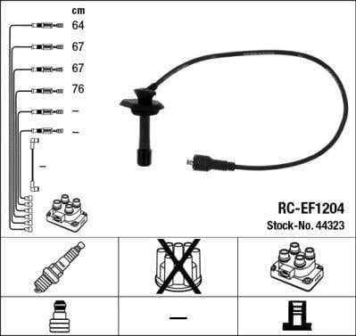 RC-EF1204 ATEŞLEME KABLOSU