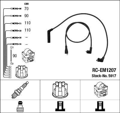 RC-EM1207 ATEŞLEME KABLOSU