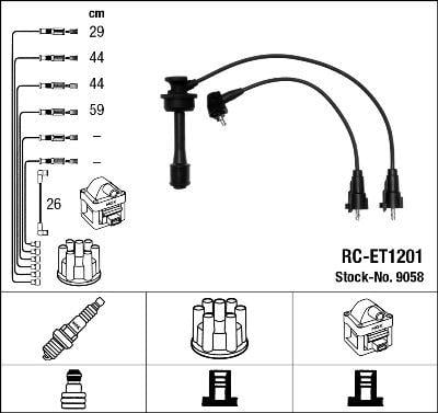RC-ET1201 ATEŞLEME KABLOSU