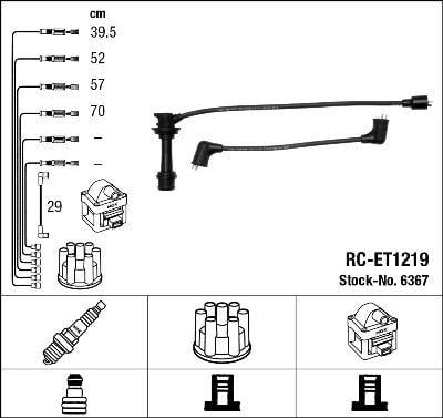 RC-ET1219 ATEŞLEME KABLOSU