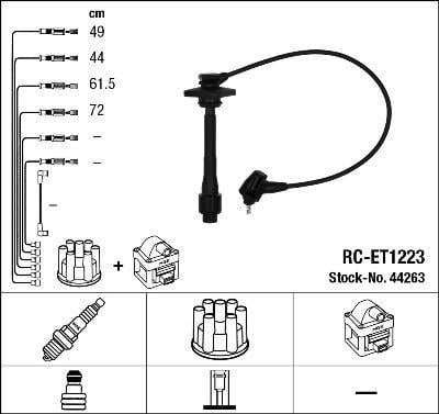 RC-ET1223 ATEŞLEME KABLOSU