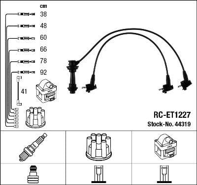 RC-ET1227 ATEŞLEME KABLOSU