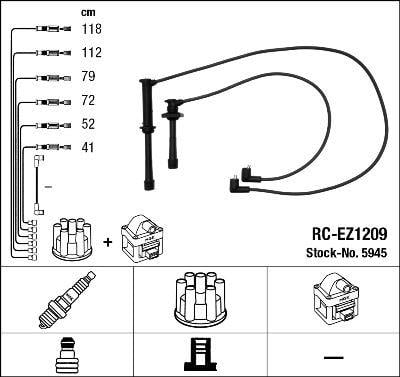 RC-EZ1209 ATEŞLEME KABLOSU
