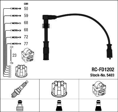 RC-FD1202 ATEŞLEME KABLOSU