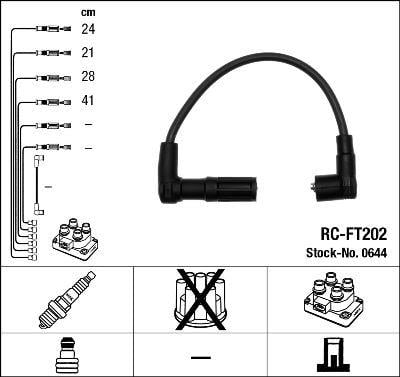 RC-FT202 ATEŞLEME KABLOSU