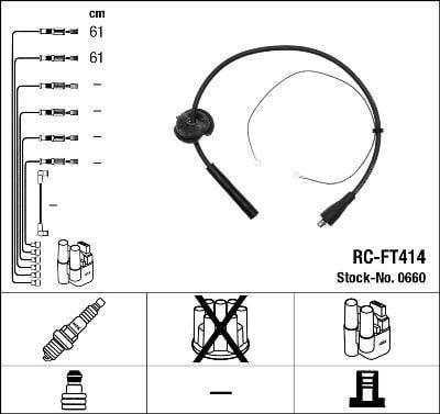 RC-FT414 ATEŞLEME KABLOSU