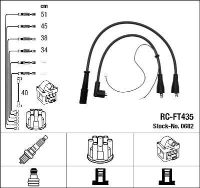RC-FT435 ATEŞLEME KABLOSU