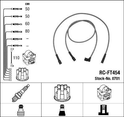 RC-FT454 ATEŞLEME KABLOSU